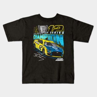 Ryan Blaney 2023 NASCAR Cup Series Champion Kids T-Shirt